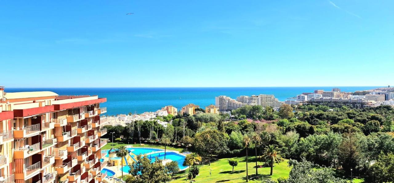 Acogedor,Apartamento.Piscina, Vistas, Terraza Benalmádena Dış mekan fotoğraf